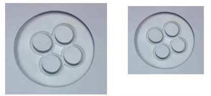 CFL plastic and lighting components